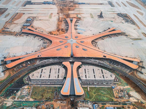فرودگاه بین المللی پکن، میراگر ویسکوز شرکت ROAD